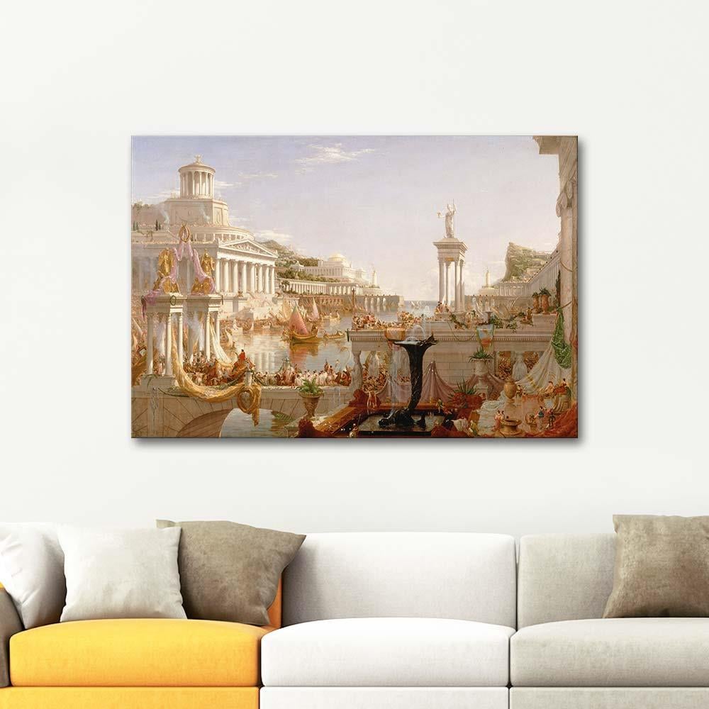 The Course of the Empire The Consummation by Thomas Cole as Art Print