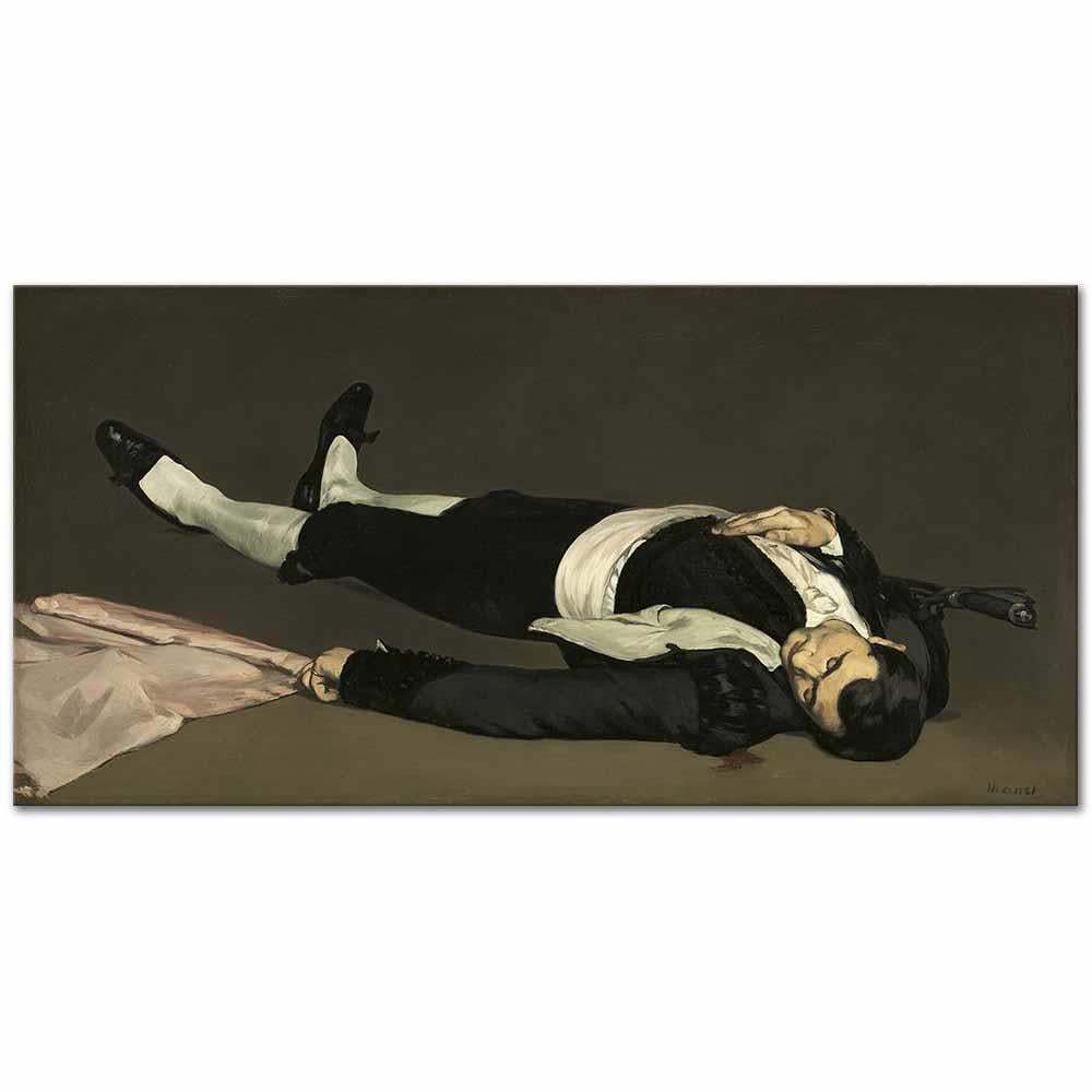 Edouard Manet Ölü Matador Kanvas Tablo