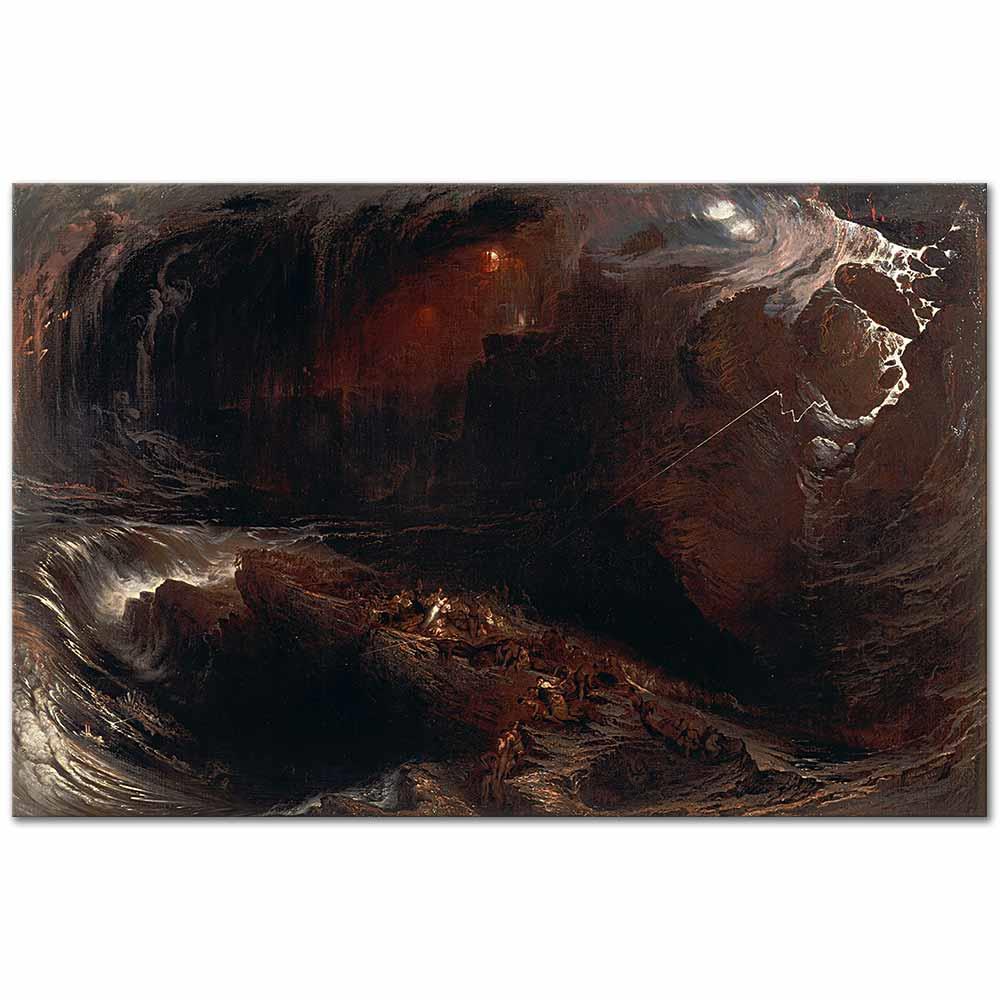 The Deluge by John Martin as Art Print