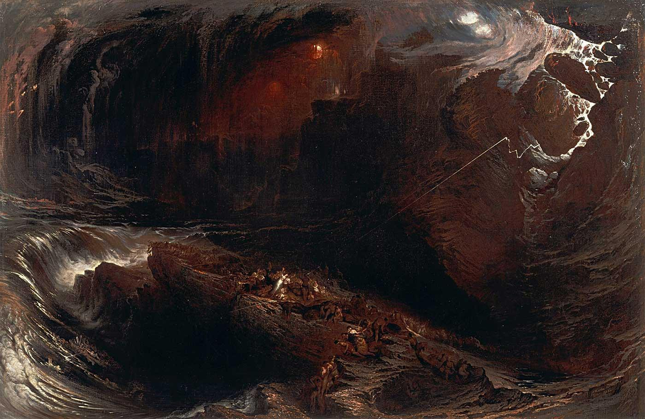The Deluge by John Martin as Art Print