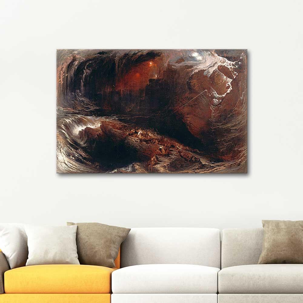The Deluge by John Martin as Art Print