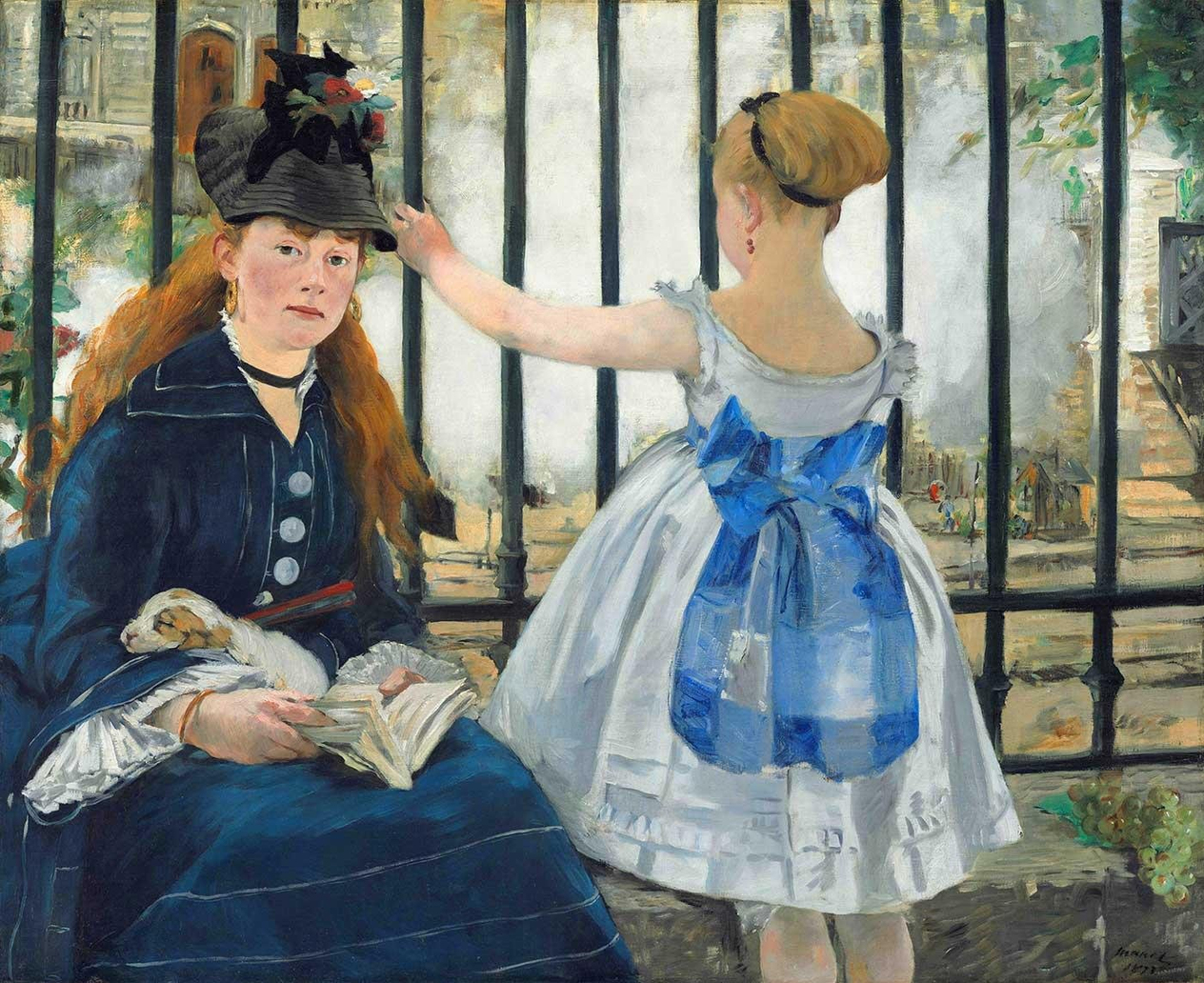 The Railway by Edouard Manet as Art Print