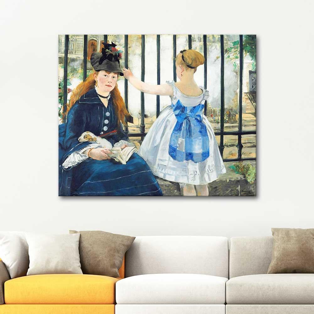 The Railway by Edouard Manet as Art Print