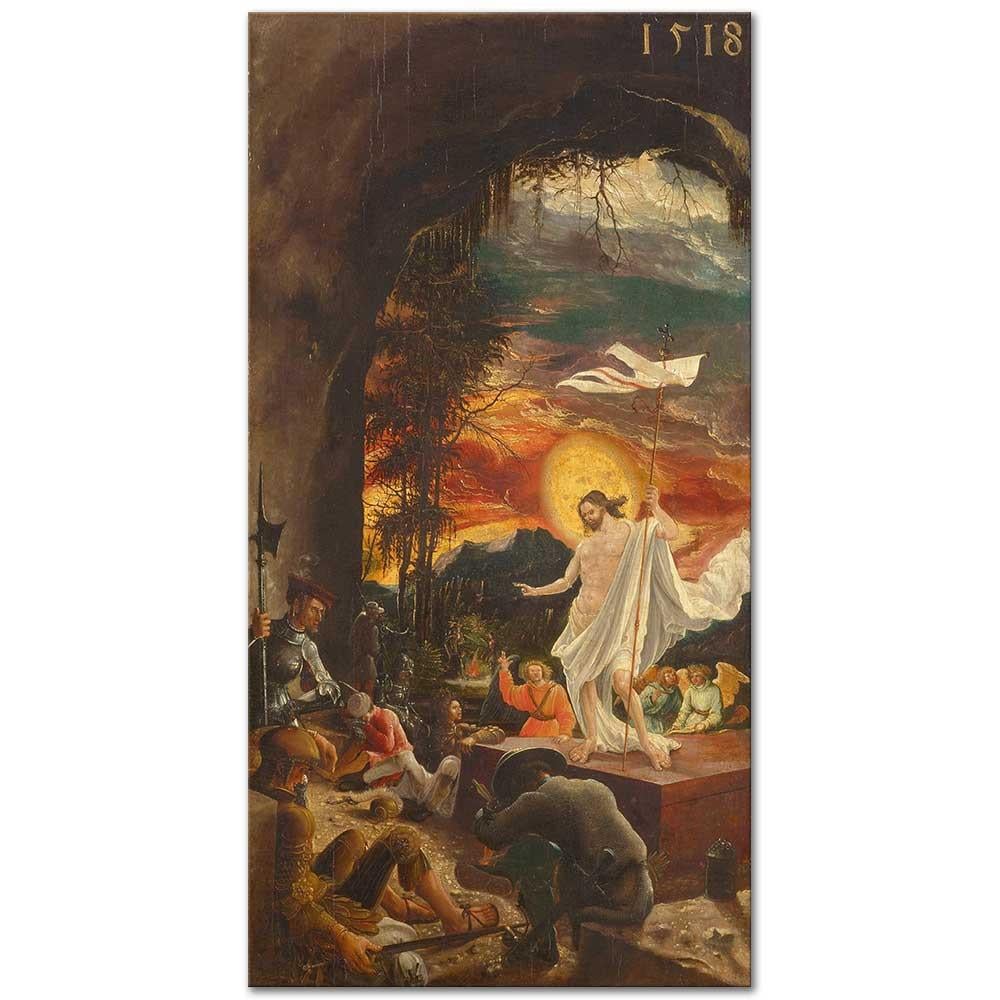 Albrecht Altdorfer Uyanış Kanvas Tablo