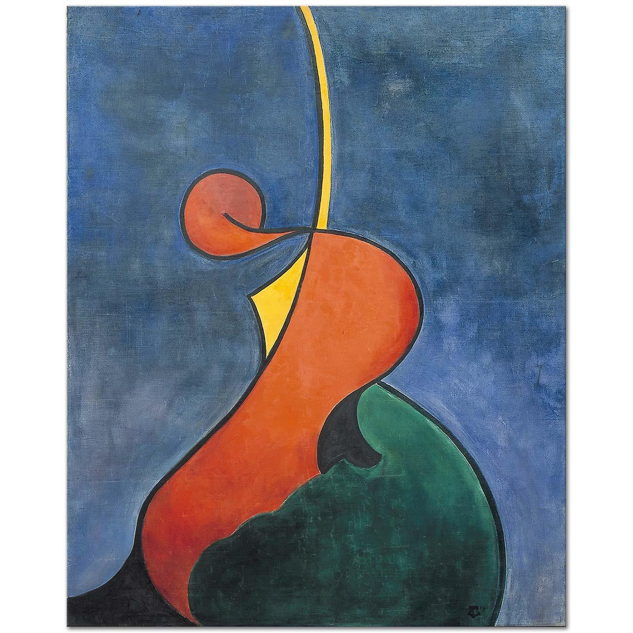 Theo van Doesburg Mouvement Héroïque Art Print