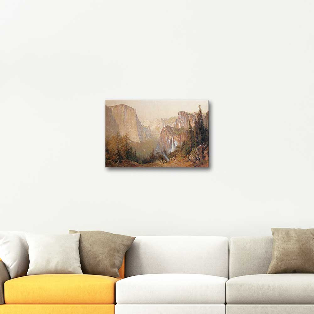 Thomas Hill Yosemite Valley Art Print