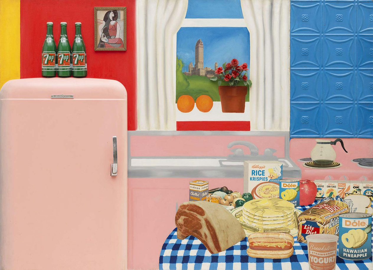 Tom Wesselmann Natürmort No 30 Kanvas Tablo
