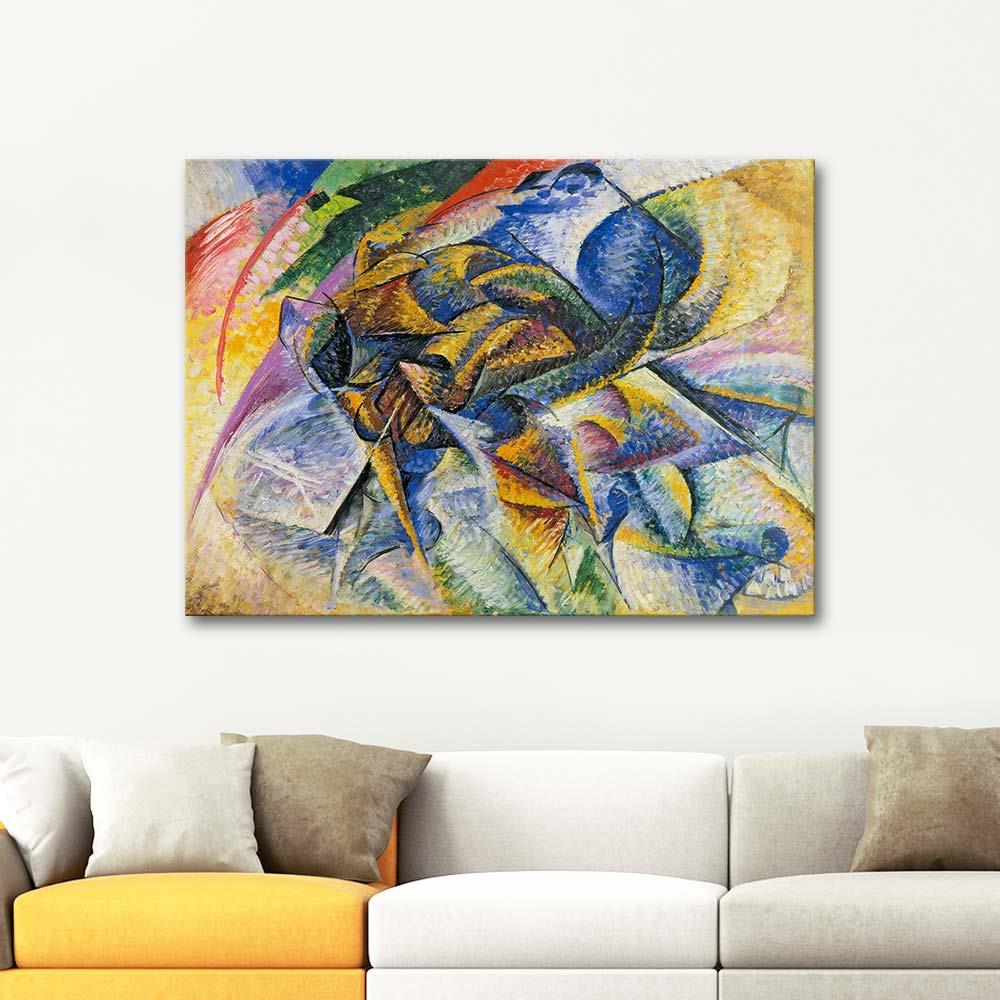 Umberto Boccioni Dynamism of a Cyclist Art Print