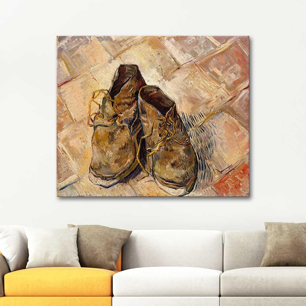 Vincent van Gogh A Pair of Shoes Art Print