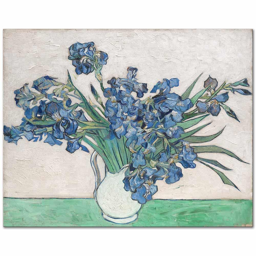 Vincent van Gogh Süsenler Kanvas Tablo