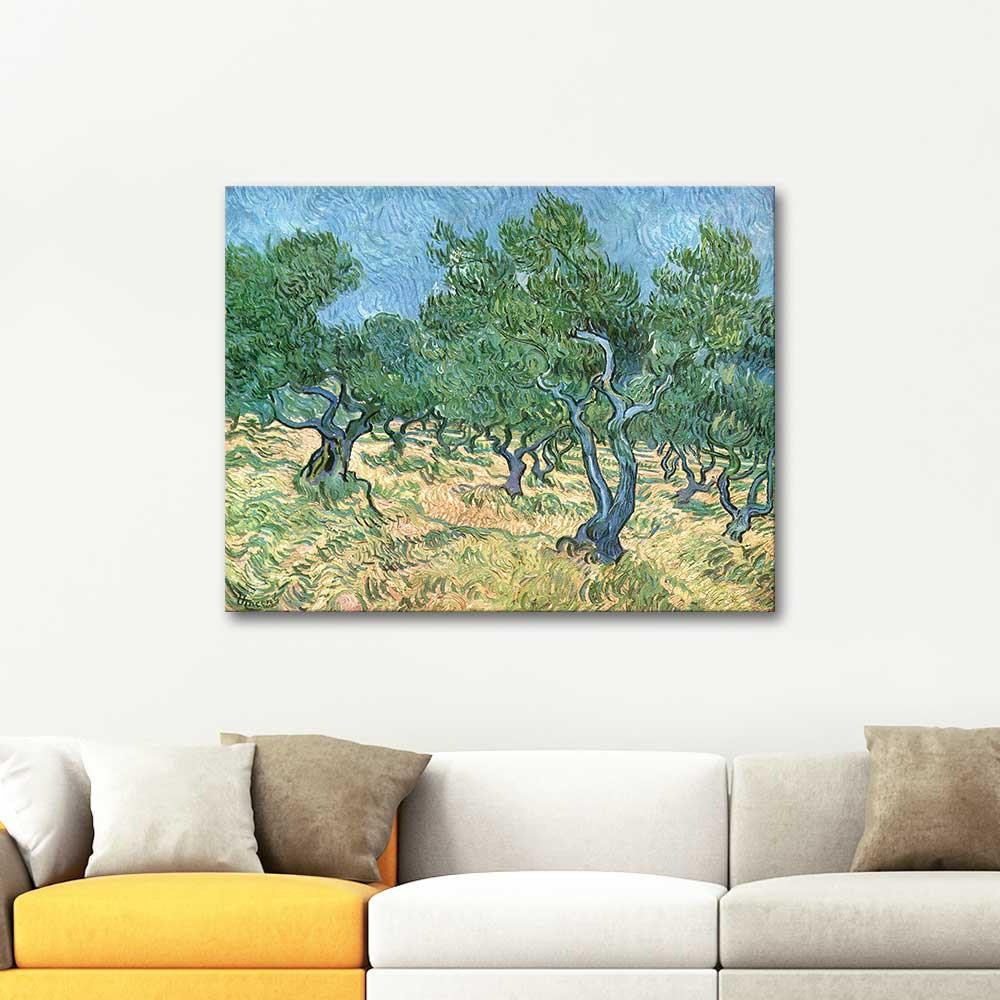 Vincent van Gogh Zeytinlik Kanvas Tablo