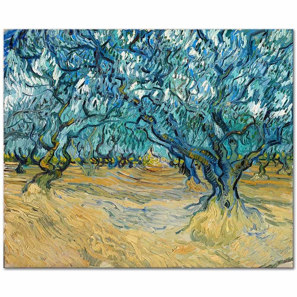 Vincent van Gogh Zeytin Bahçesi Kanvas Tablo