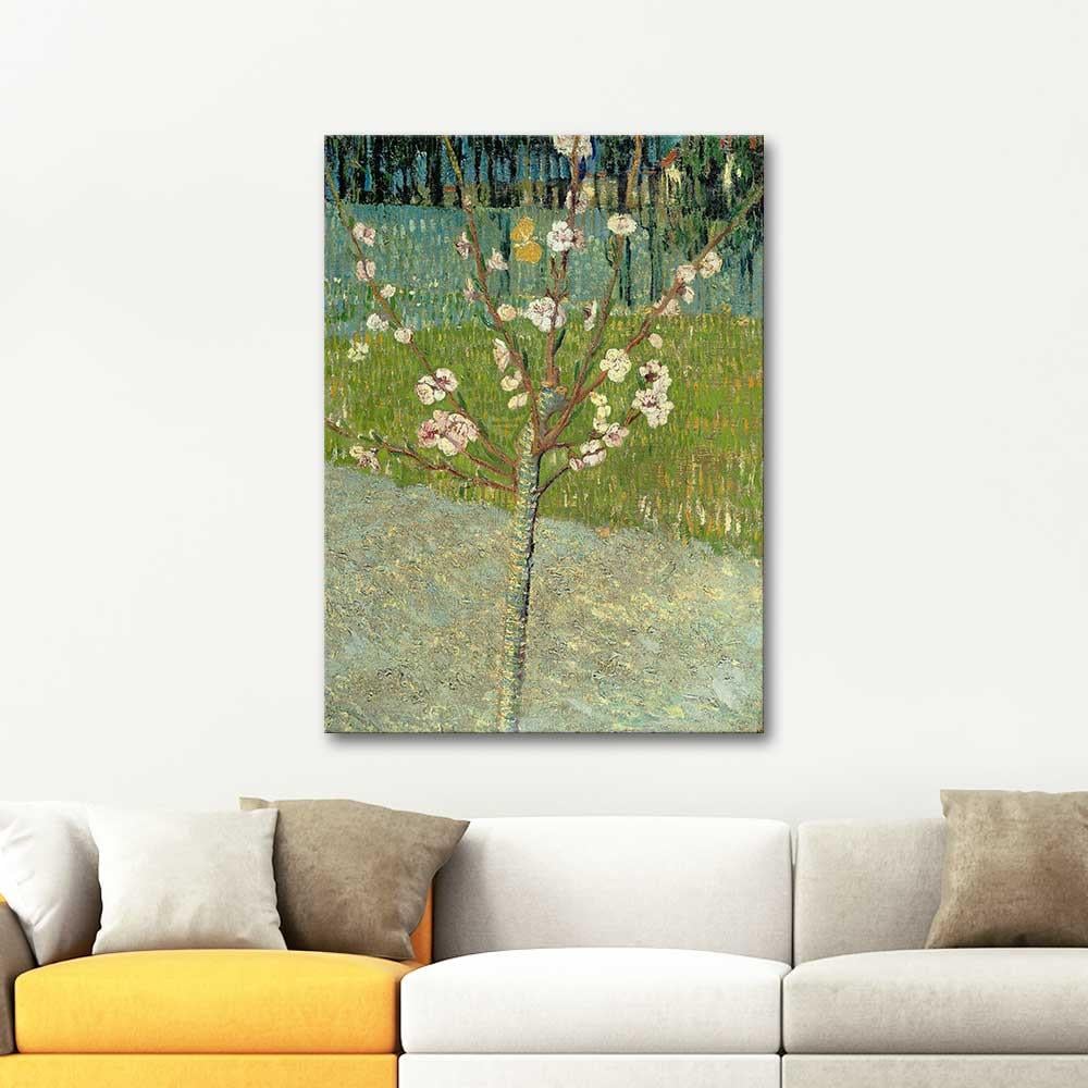 Vincent van Gogh Peach Tree in Blossom Art Print