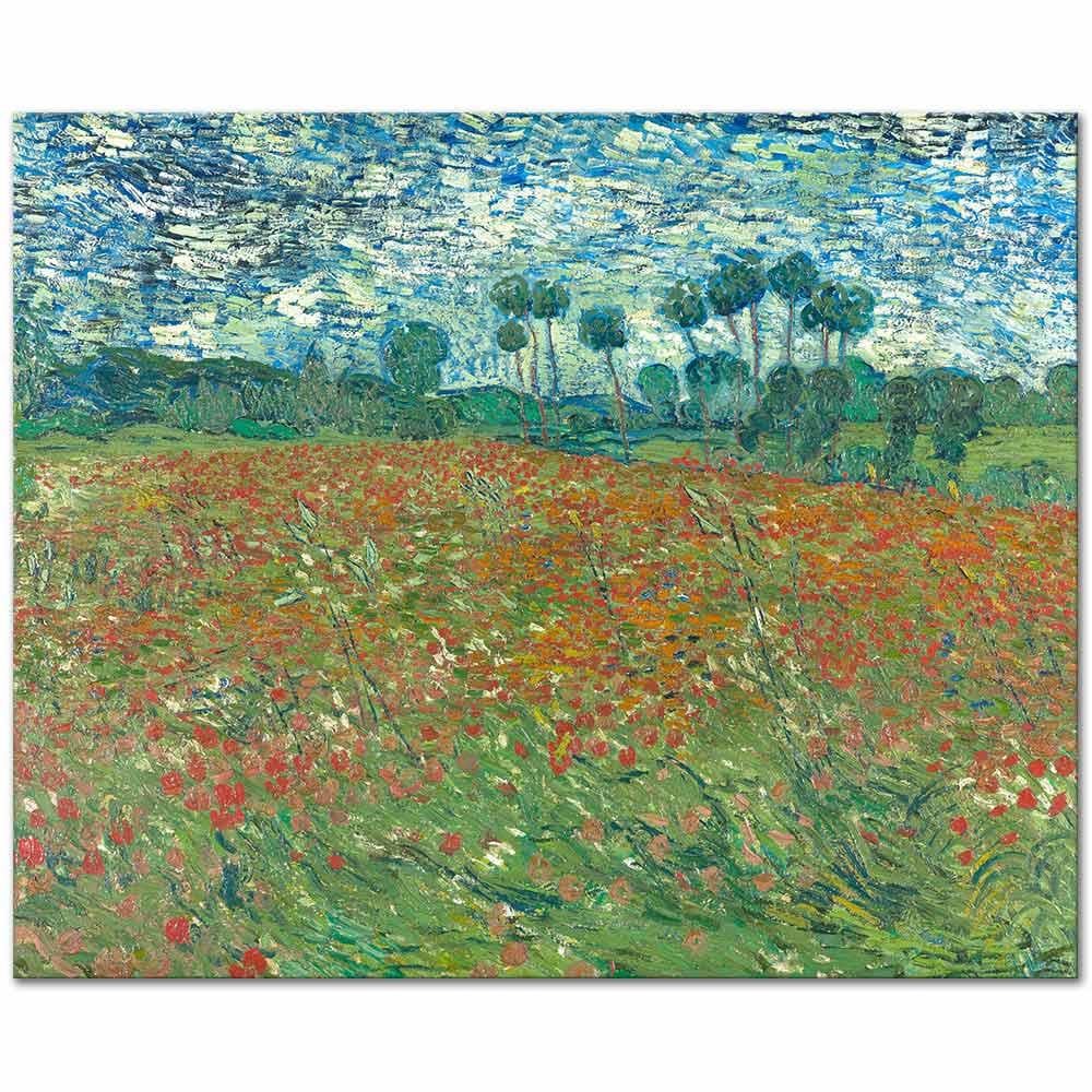 Vincent van Gogh Gelincik Tarlası Kanvas Tablo