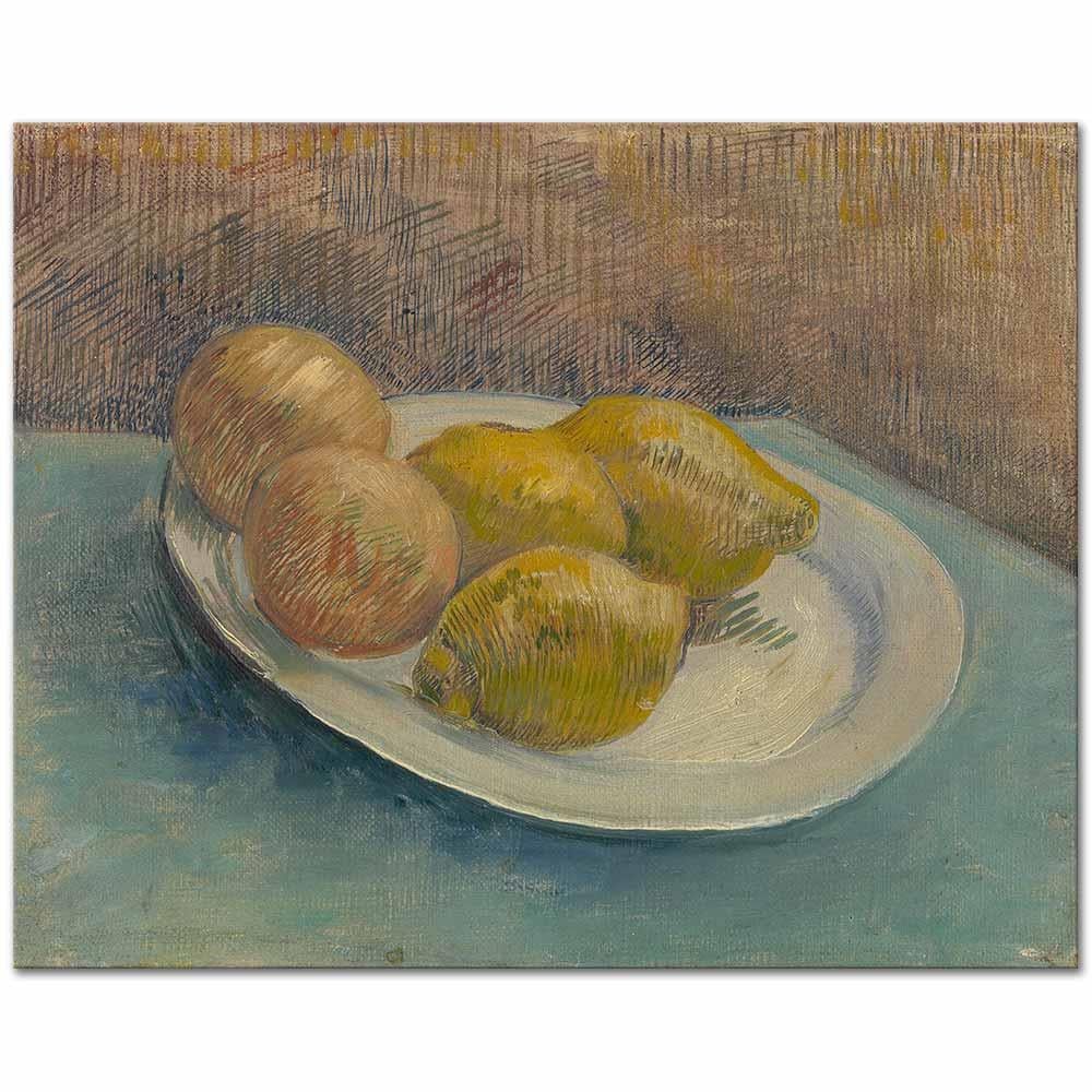 Vincent van Gogh Limonlu Natürmort Kanvas Tablo