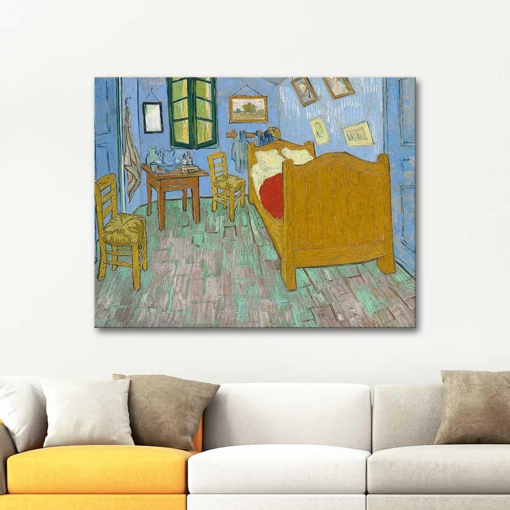 Vincent van Gogh Yatak Odası Kanvas Tablo