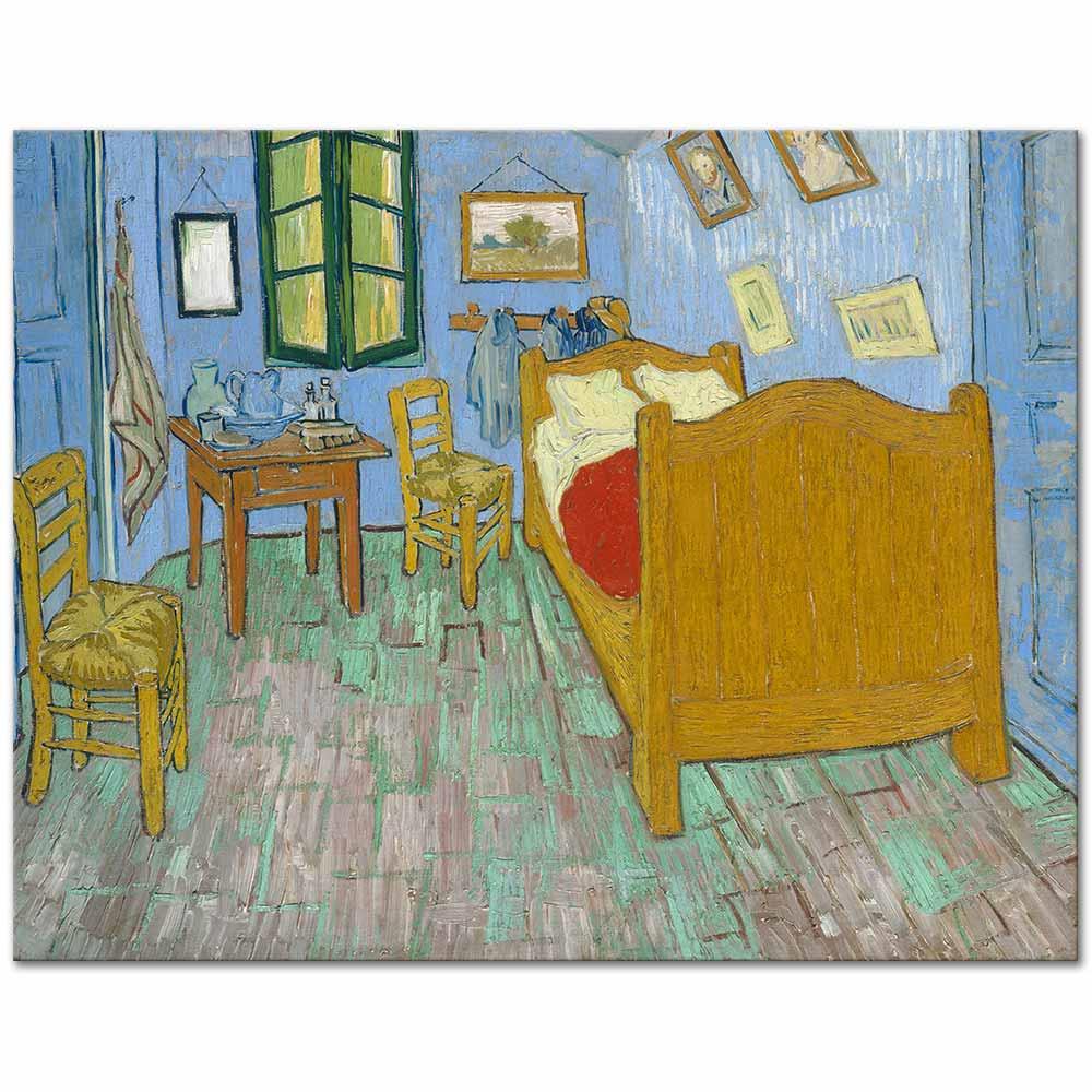 Vincent van Gogh Yatak Odası Kanvas Tablo