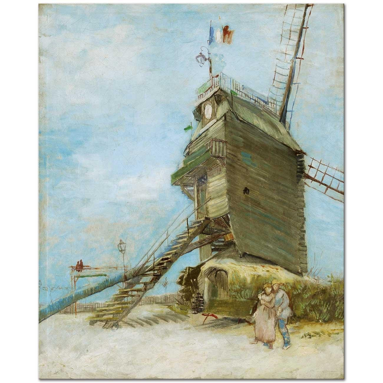 Vincent van Gogh Galette Değirmeni Kanvas Tablo