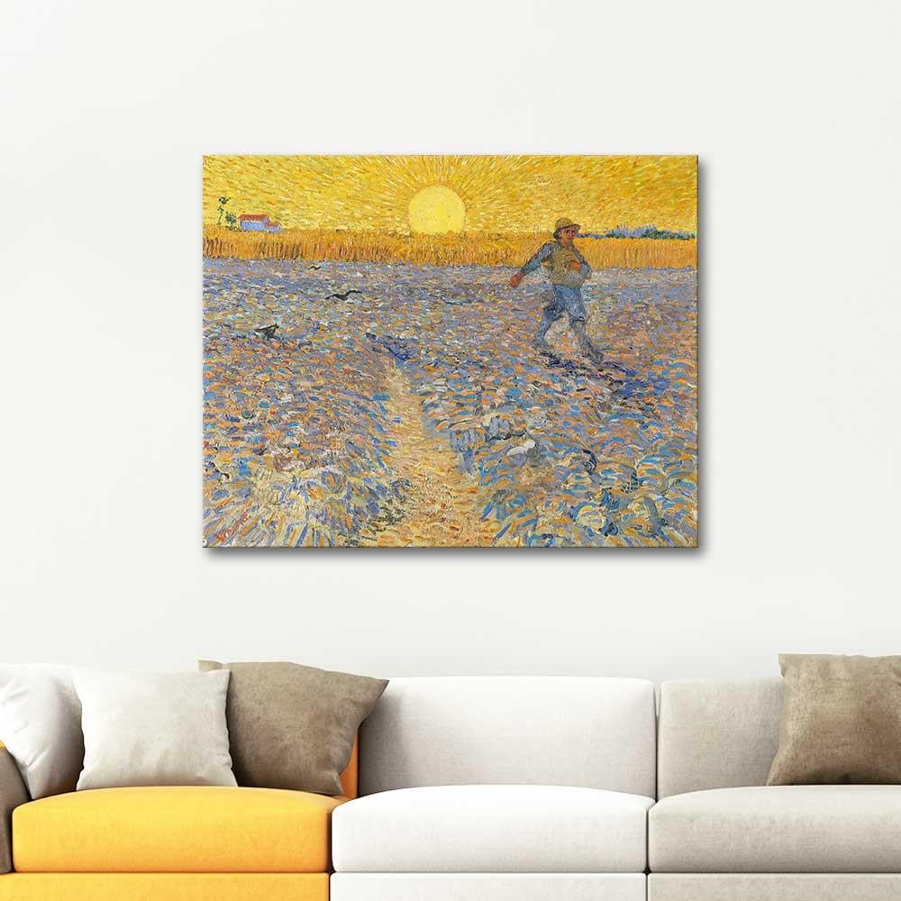 Vincent van Gogh Ekim Kanvas Tablo