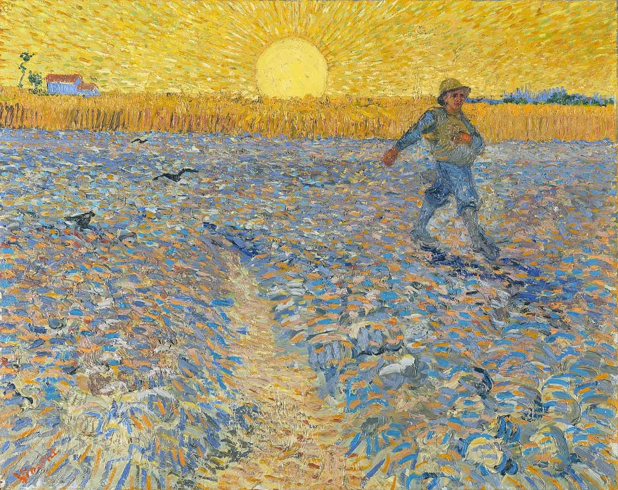 Vincent van Gogh Ekim Kanvas Tablo