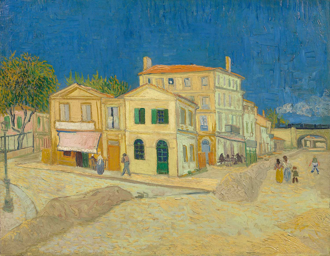 Vincent van Gogh The Yellow House Art Print