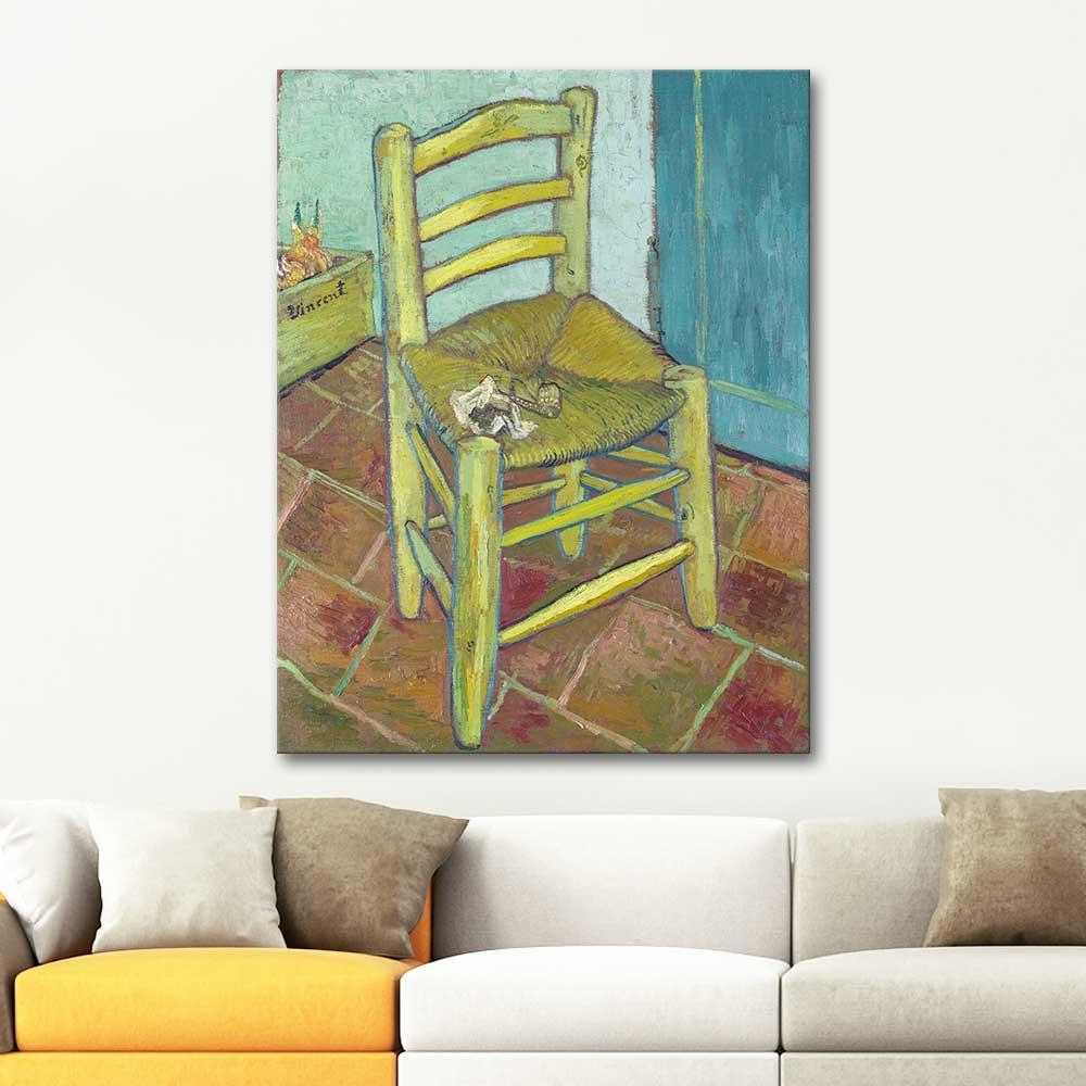 Vincent van Gogh Van Gogh's Chair Art Print