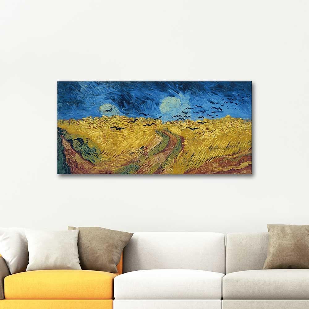 Vincent van Gogh Wheatfield with Crows Art Print