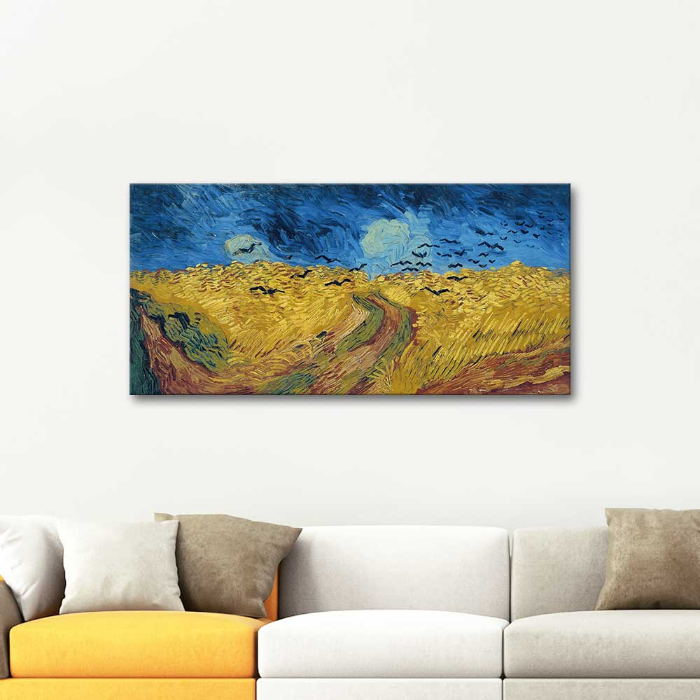 Vincent van Gogh Wheatfield with Crows Art Print