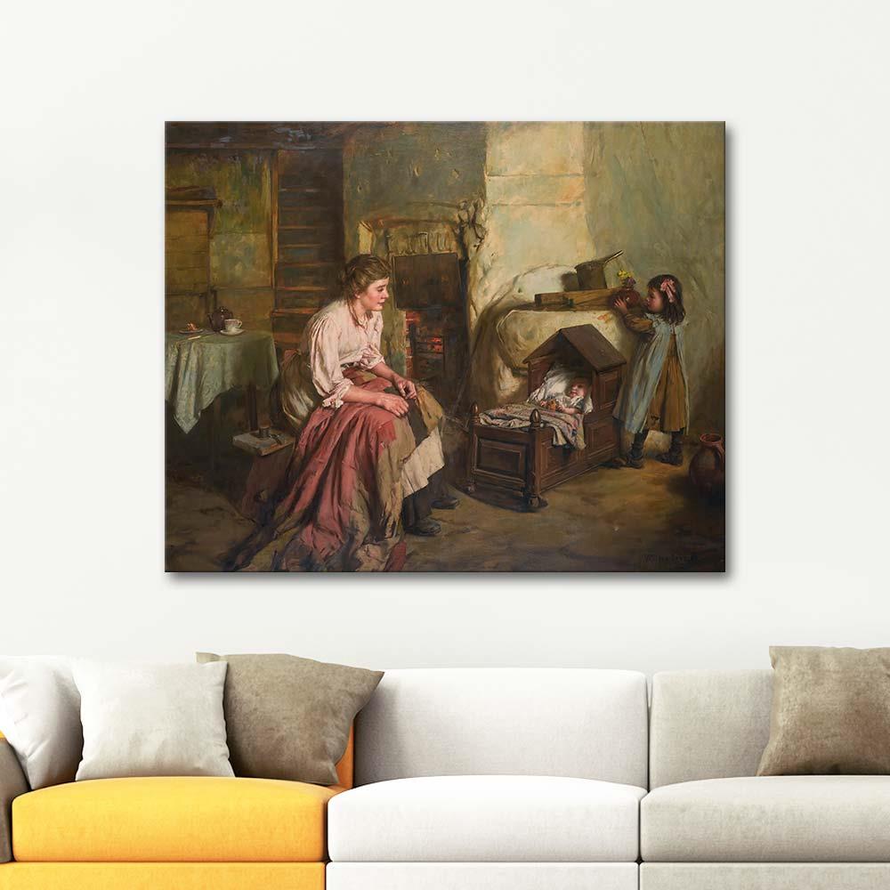 Walter Langley Maternity Art Print