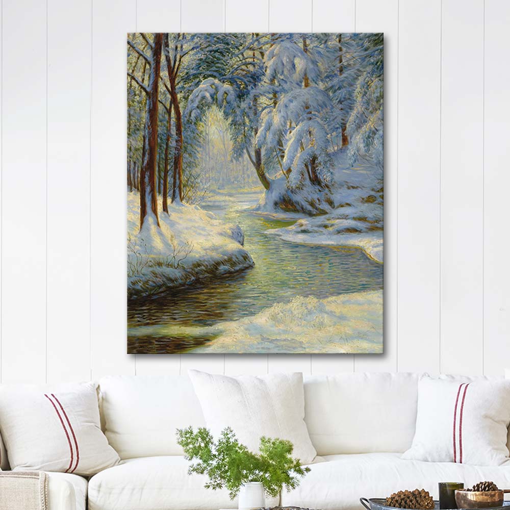 Walter Launt Palmer Winter Landscape Art Print