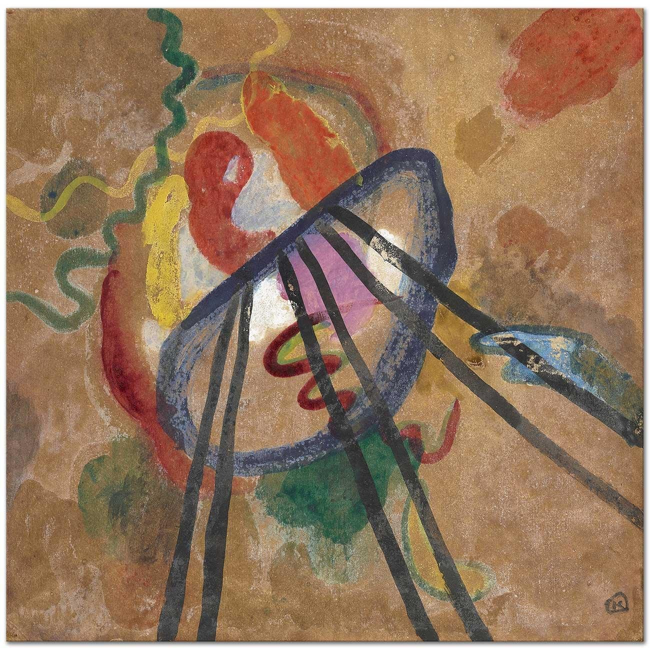 Wassily Kandinsky Tekne Kanvas Tablo