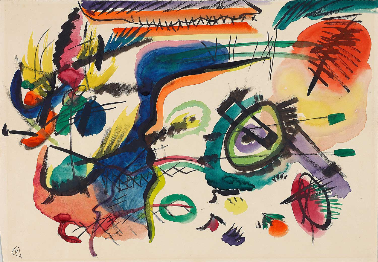 Wassily Kandinsky Draft For Composition VII No 1 Art Print