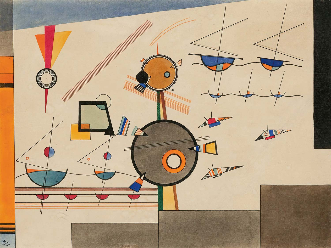Wassily Kandinsky Floating Art Print