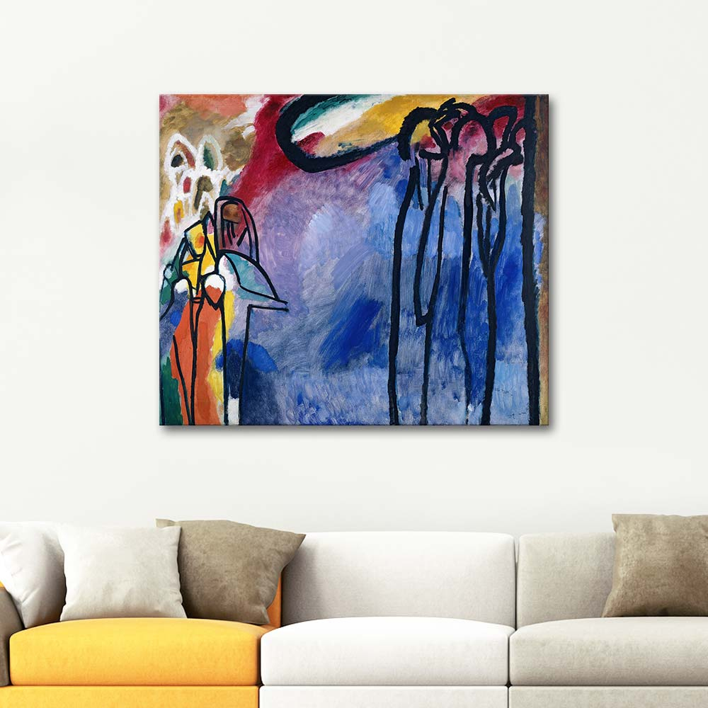 Wassily Kandinsky Improvisation 19 Art Print