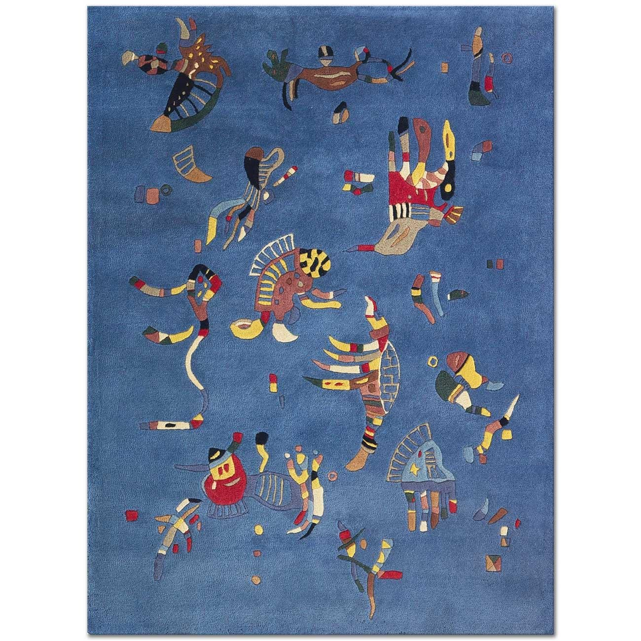 Wassily Kandinsky Gökyüzü Mavisi Kanvas Tablo