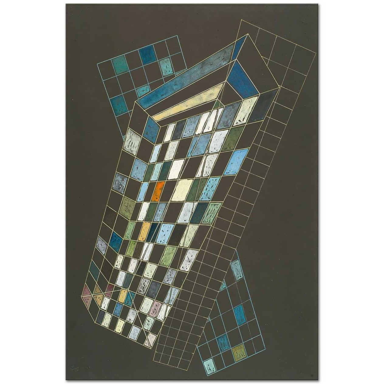 Wassily Kandinsky Küçük Yüzeyler Kanvas Tablo