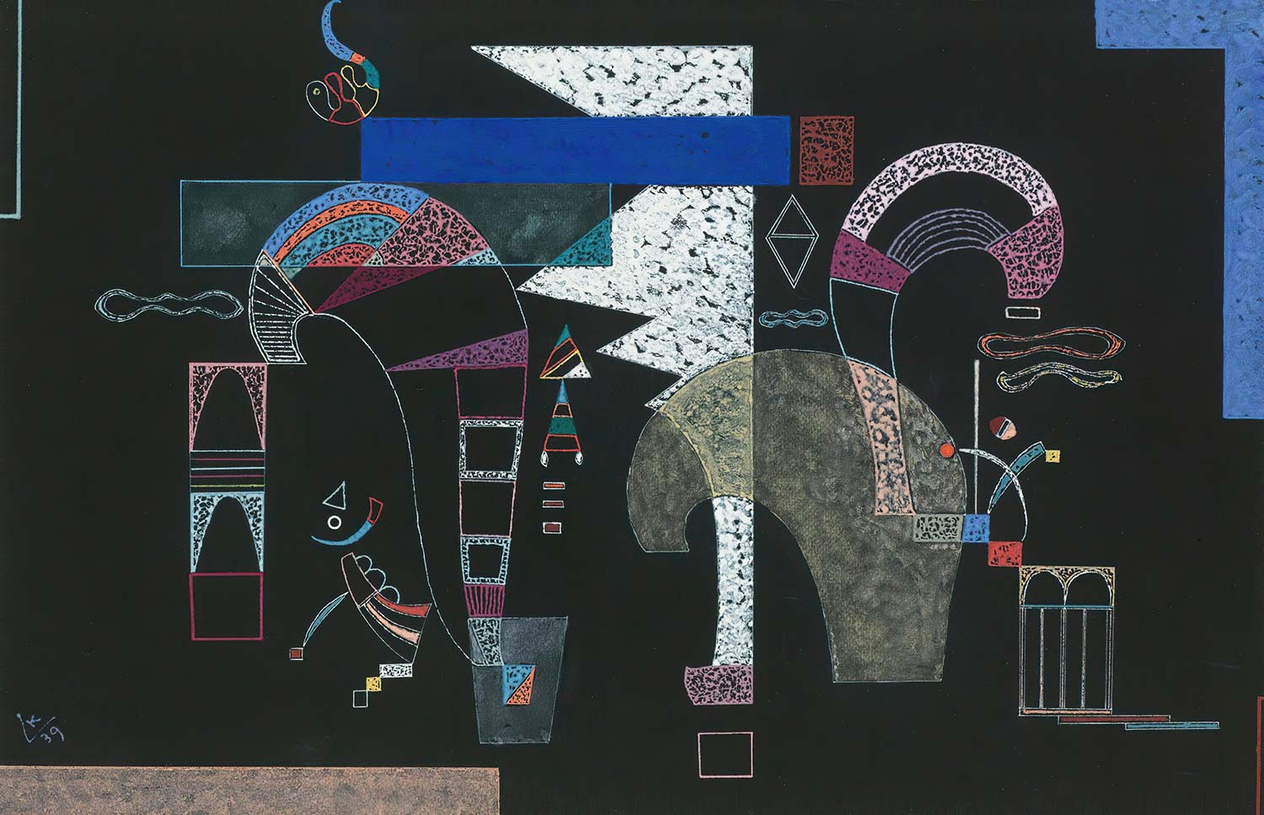 Wassily Kandinsky The White Form Art Print