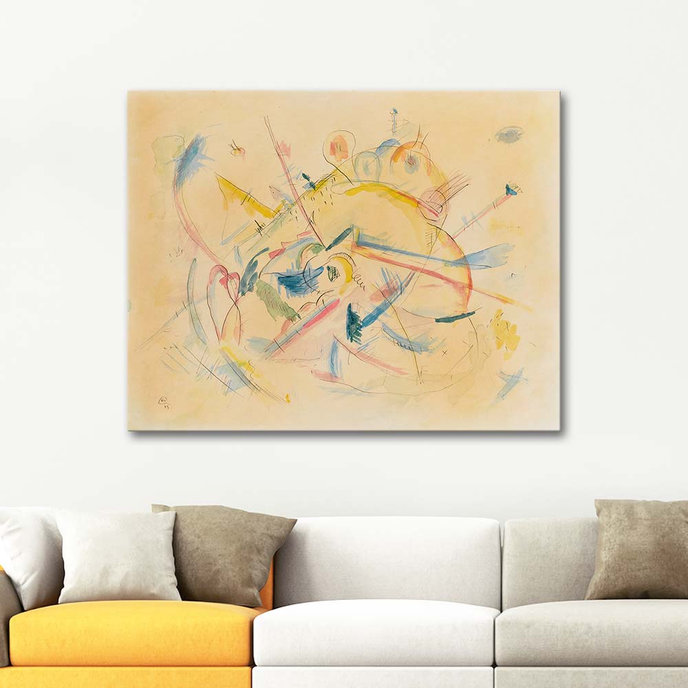 Wassily Kandinsky Untitled 1915 Art Print