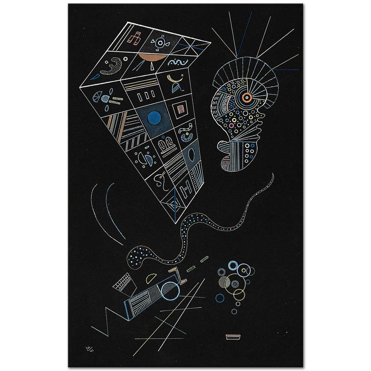 Untitled 1941 by Wassily Kandinsky