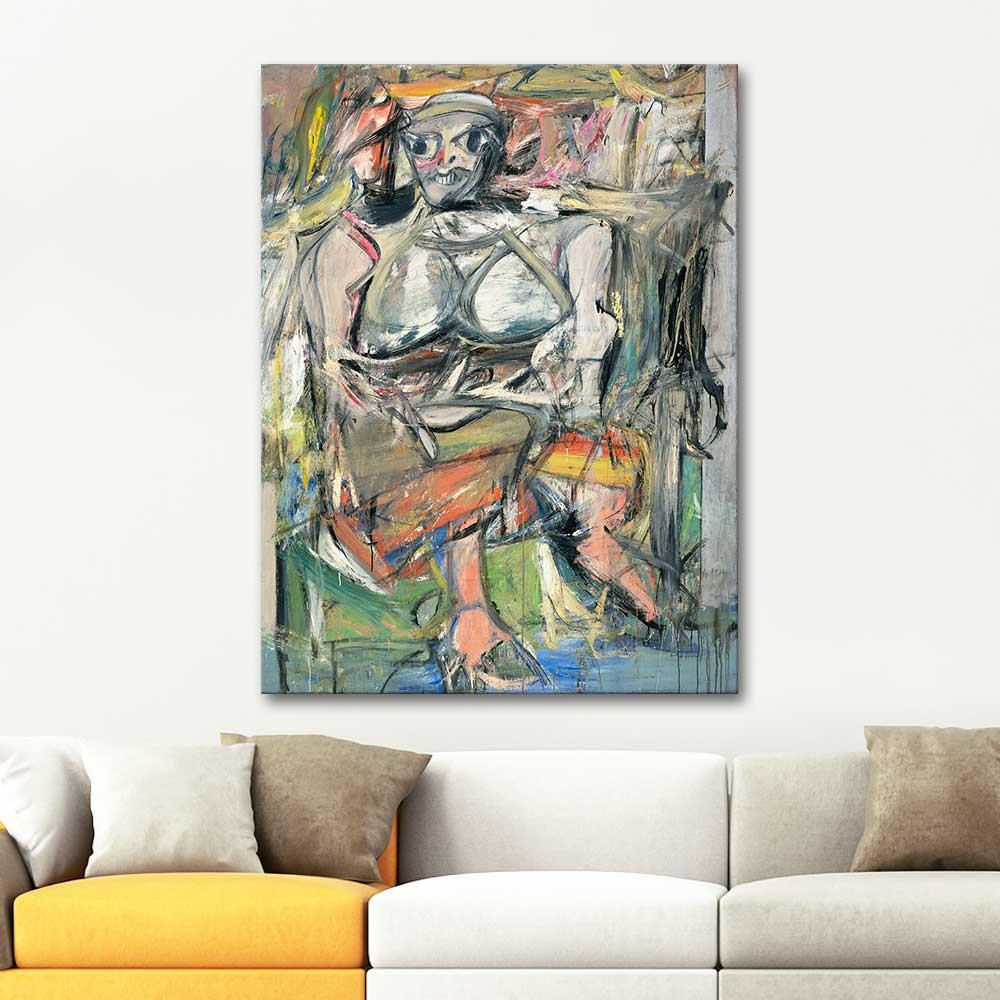 Willem de Kooning Woman I Art Print