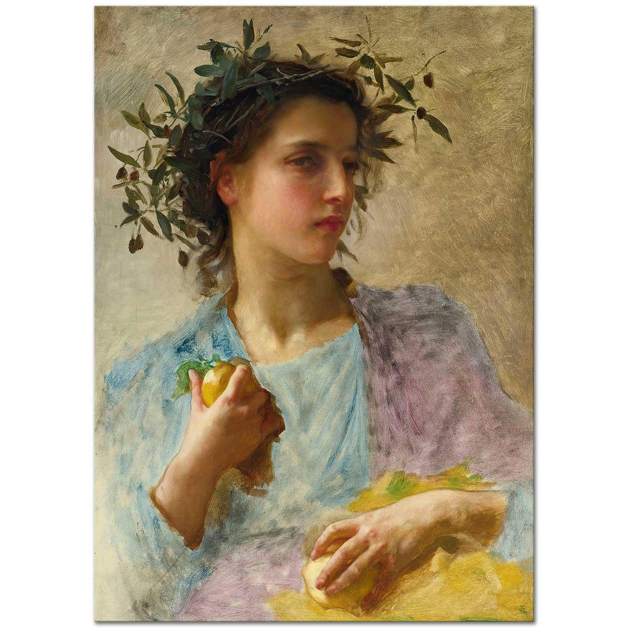 William Adolphe Bouguereau L'été (Summer) Art Print