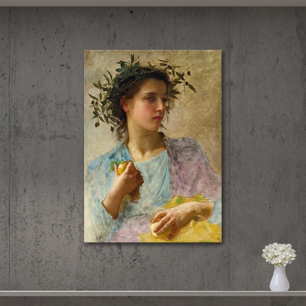 William Adolphe Bouguereau L'été (Summer) Art Print