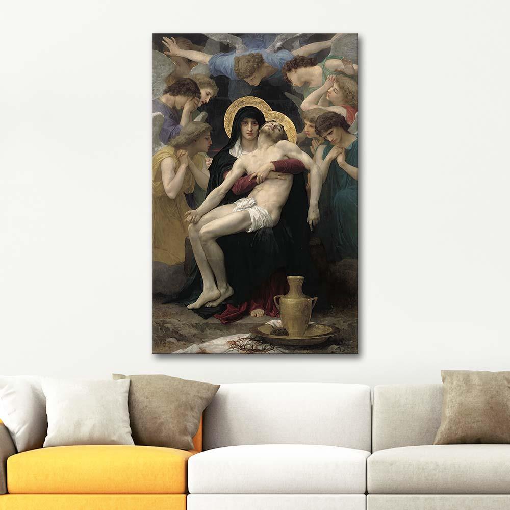 William Adolphe Bouguereau Pieta Art Print