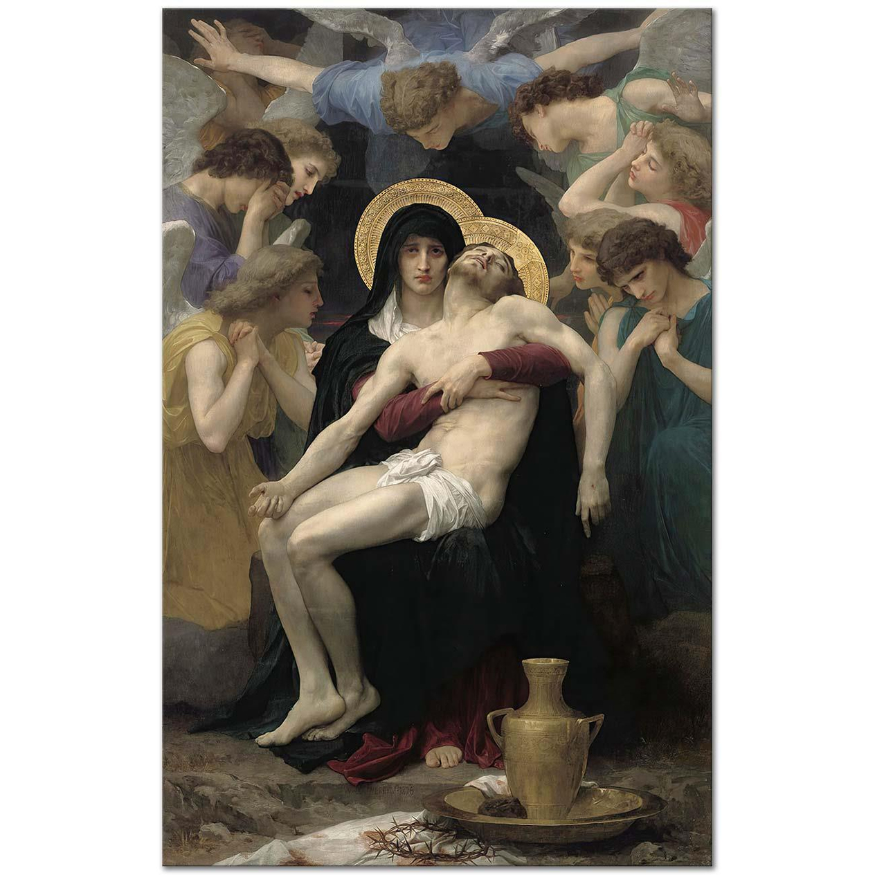 Pieta by William Adolphe Bouguereau