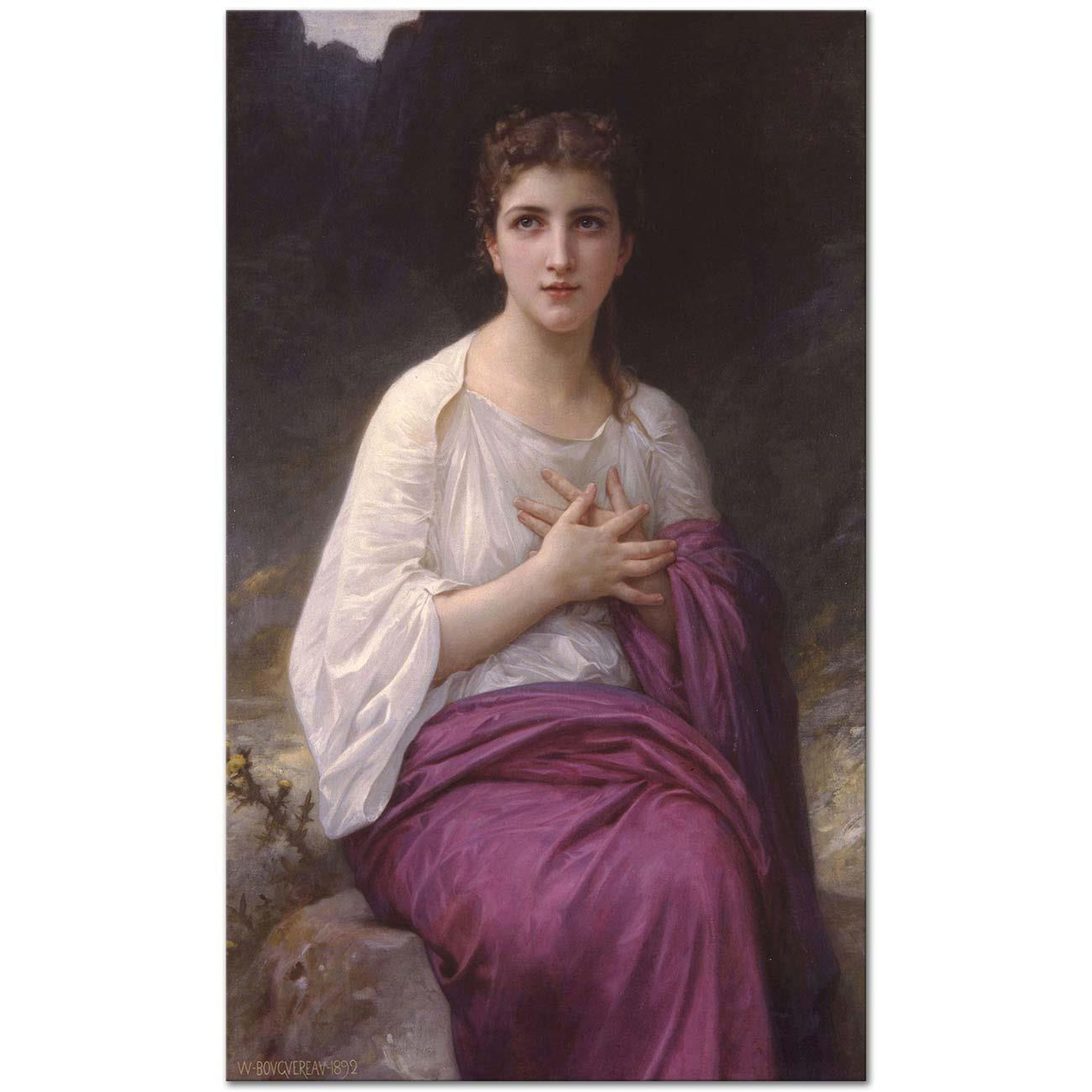 Psyche by William Adolphe Bouguereau