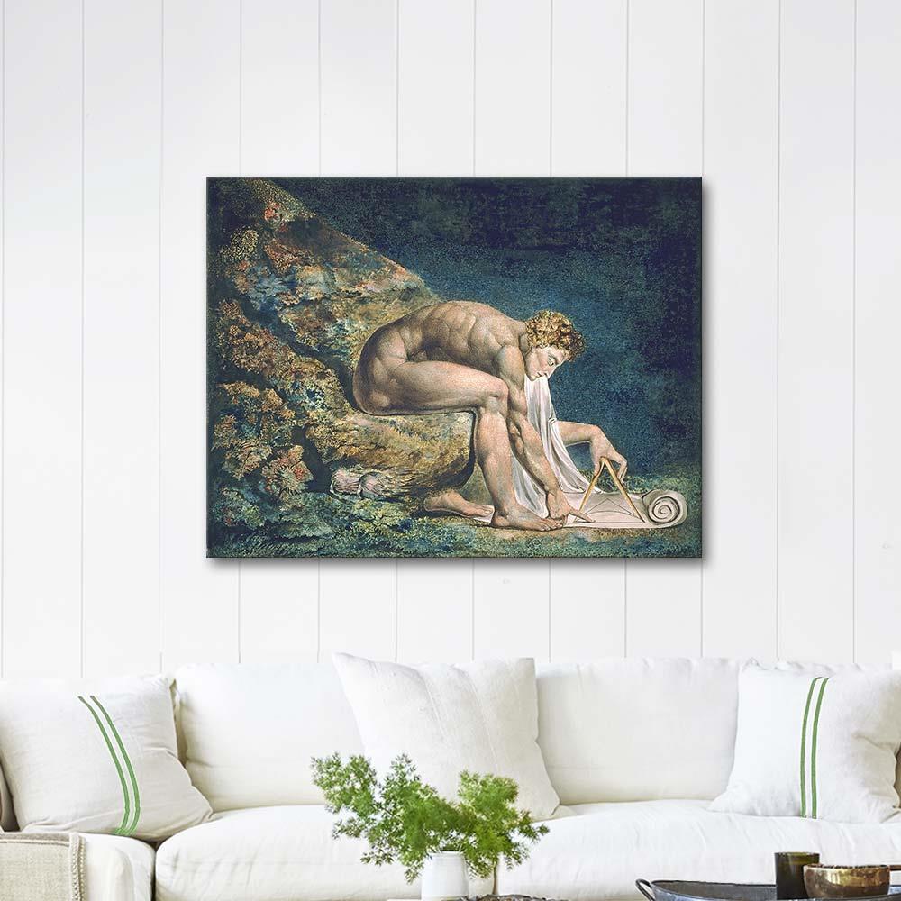 William Blake Newton Art Print