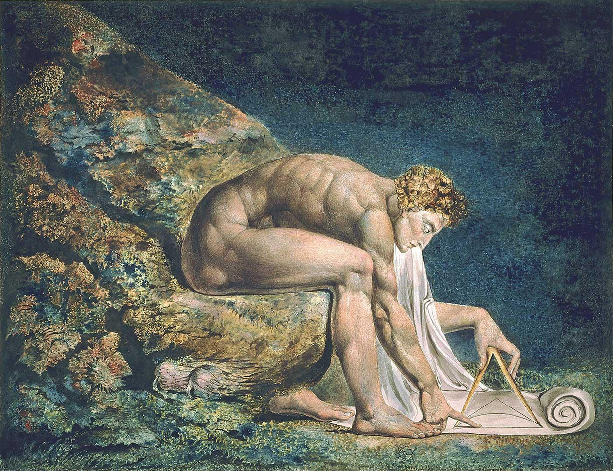 Newton by William Blake