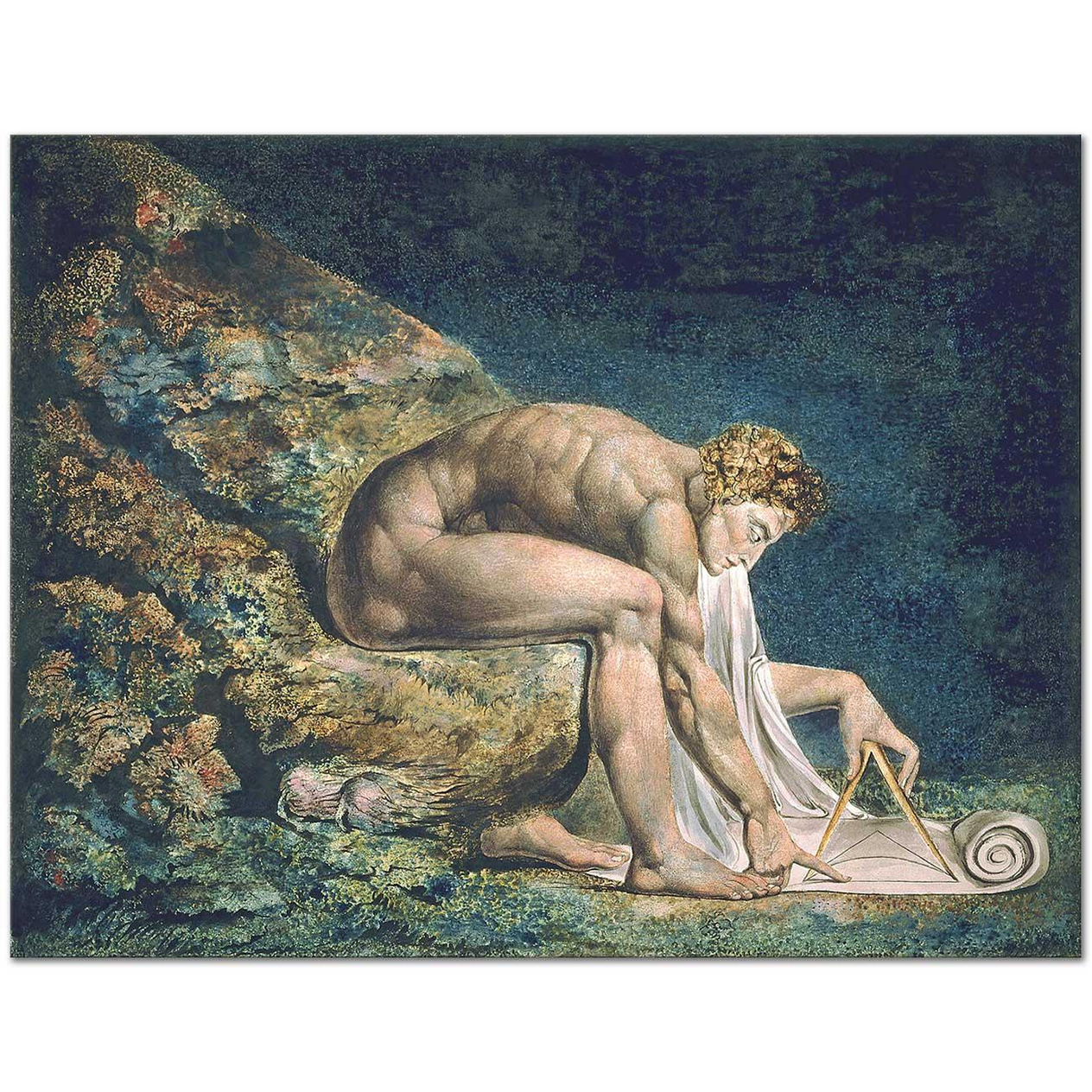 Newton by William Blake