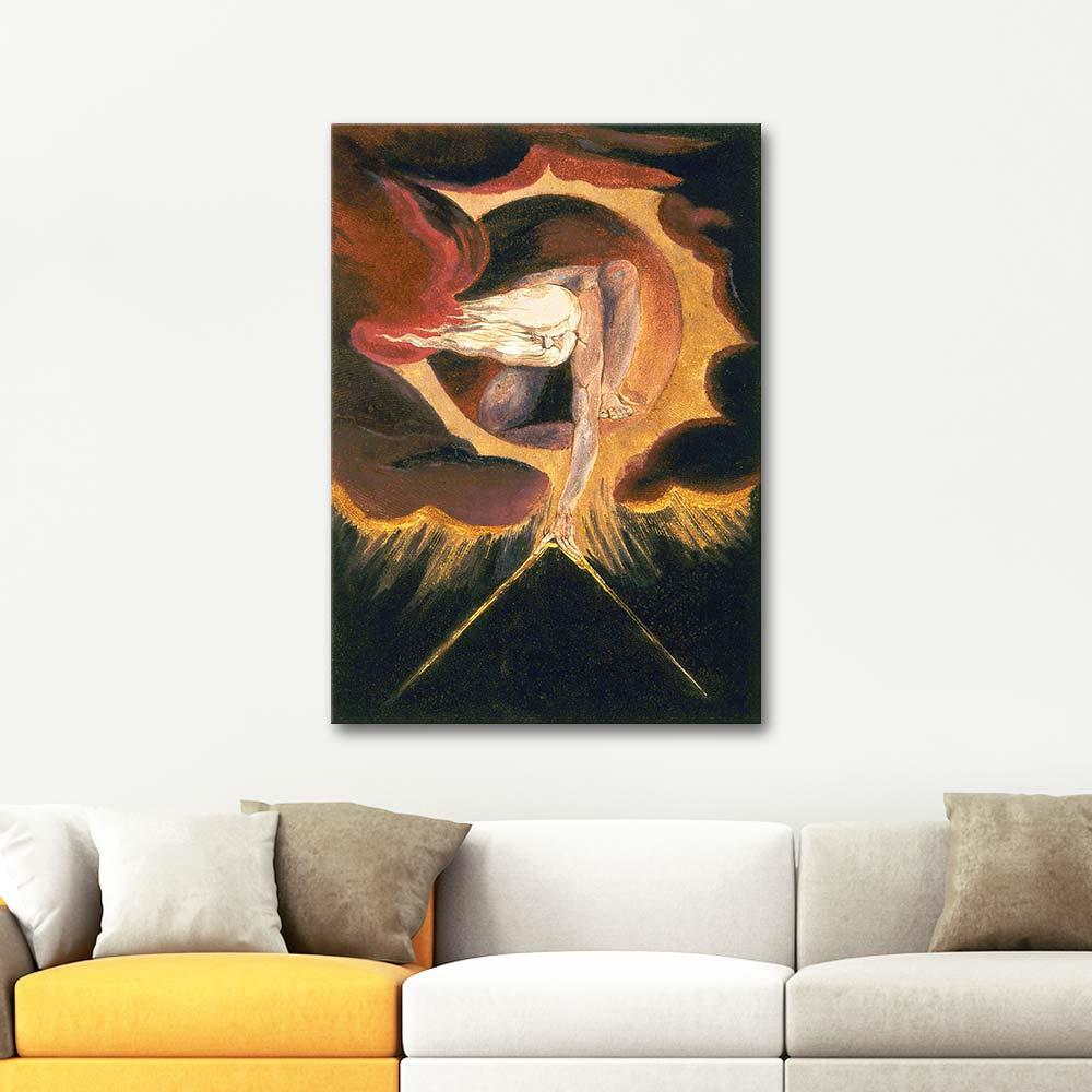William Blake The Ancient of Days Art Print