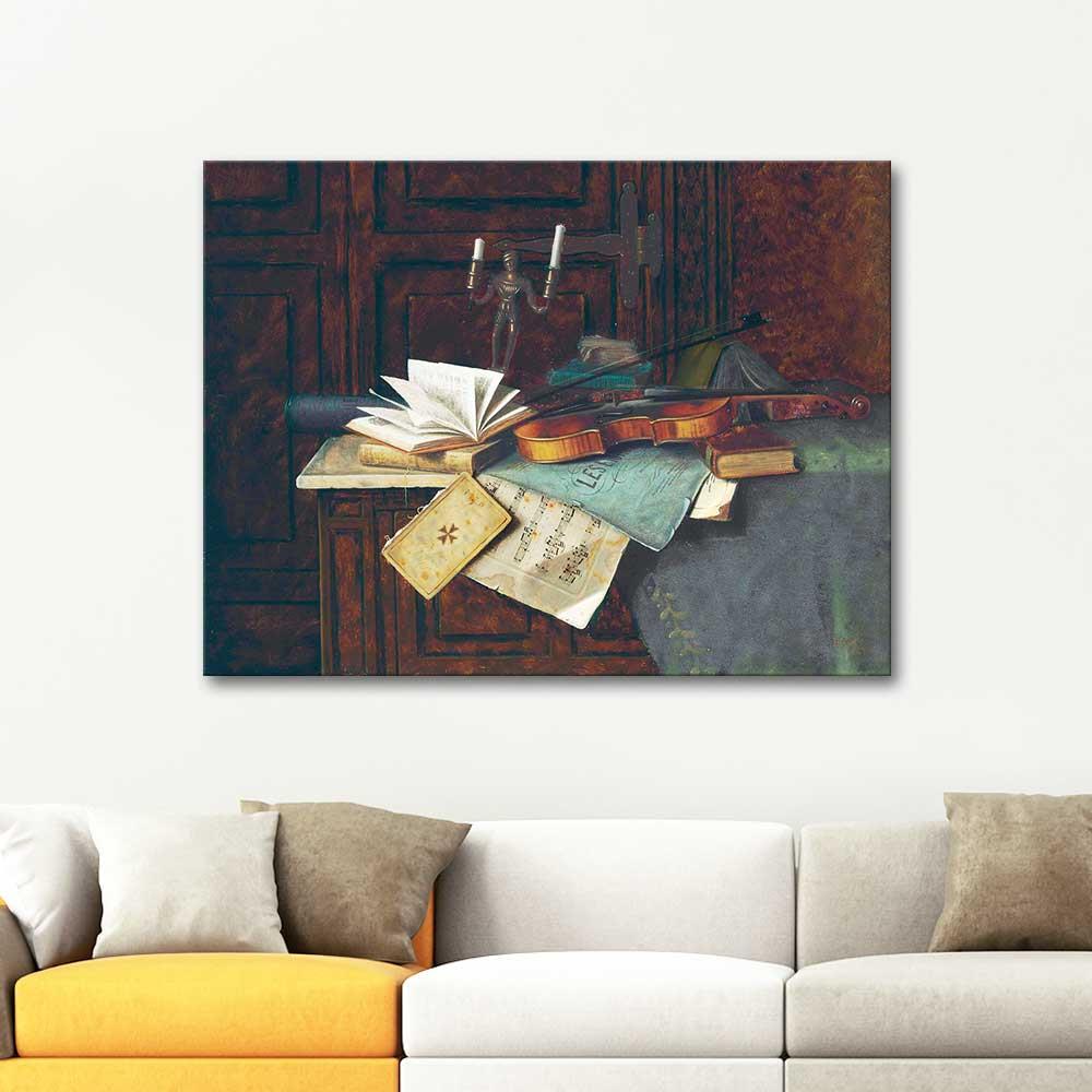 William Michael Harnett Music Art Print